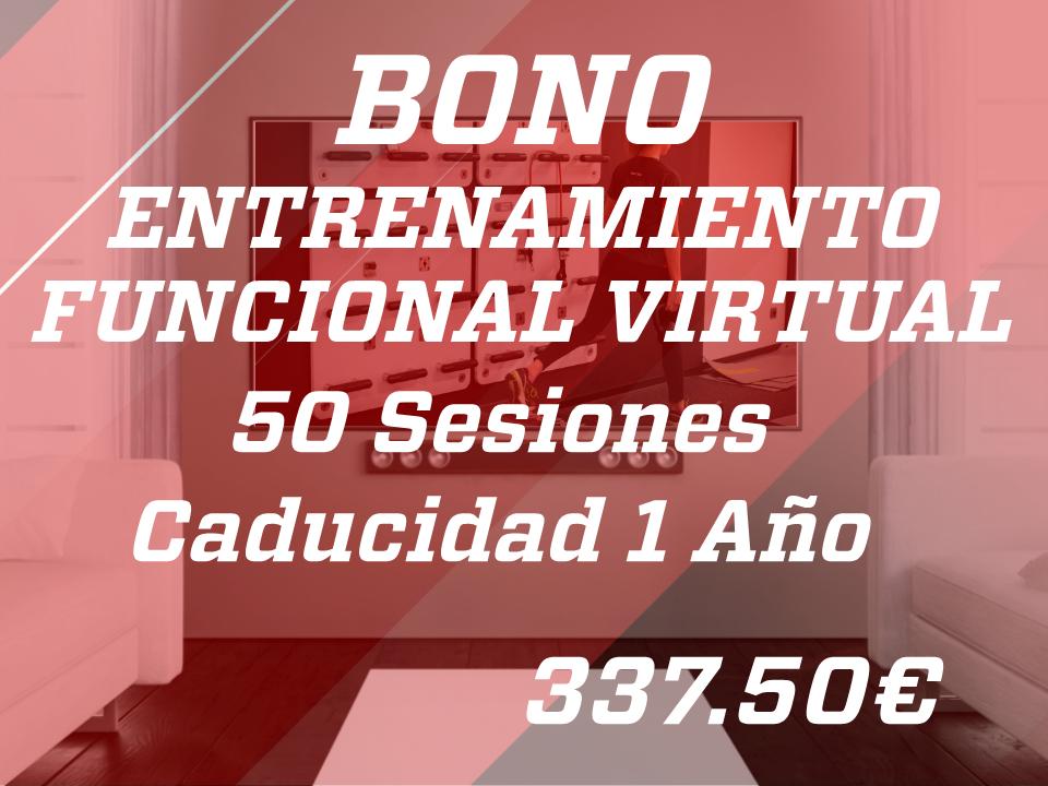 ENTRENAMIENTO FUNCIONAL VIRTUAL (50 Sesiones - Caducidad 1 Año)